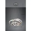 TRIO 326210107 YARA LAMPY WISZĄCE NOWOCZESNE
