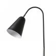 RENDL R12675 GARBO stołowa czarna chrom 230V E27 28W