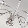 ELSTEAD FINSBURY PARK FP9 POL NICKEL 9Lt Chandelier/Semi-Flush