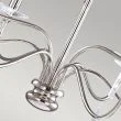 ELSTEAD FINSBURY PARK FP9 POL NICKEL 9Lt Chandelier/Semi-Flush