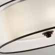 ELSTEAD Lacey KL-LACEY-SFM-MB 4 Light Semi-Flush Mount - Mission Bronze
