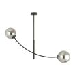EMIBIG 1100/2 LAMPA SUFITOWA HUNTER 2 BLACK/GRAFIT