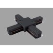 MAYTONI TRA001CX-11B Single phase track system Accessories for tracks Track Lighting Accessory Black łącznik 1-fazowy