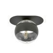 EMIBIG 1121/1 LAMPA SUFITOWA PLAZA 1 BLACK/STRIPE