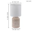 EGLO 97773 TL/1 E14 CREME/WEISS BELLARIVA