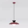 EMIBIG 1621/2 MULAN 1 BURGUNDY BL LAMPA WISZĄCA