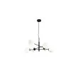 AZZARDO AZ4420 OVIEDO 6 BK/BK DECORATIVE PENDANT BLACK