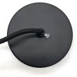 Step into Design ST-0502-1 Lampa wisząca BLACK TUBE czarno złota 100 cm