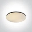 ONE LIGHT 62146/B/W Selina czarny plafon LED 3000K 55W