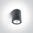 ONE LIGHT 67138C/AN/W Modi zewnętrzny cylinder sufitowy antracyt 3000K 6W IP54