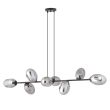 EMIBIG 1263/8 LAMPA SUFITOWA PANDORA 8 BL GRAFIT
