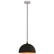 HOLDBOX HB14026 PARMA PENDANT E27/230V/BLACK/GOLD
