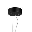 Step into design ST-10453P/D600A black Lampa wisząca ACIRCULO led czarna 60 cm