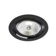 ANTIGO Lampa wpuszczana Wasabi - Czarna 3316