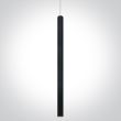 ONE LIGHT 63108A/B/W Arapis czarna oprawa wisząca COB LED 3000K 6W