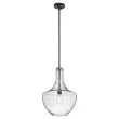 ELSTEAD Everly KL-EVERLY-P-M-OZ 1 Light Medium Pendant - Olde Bronze