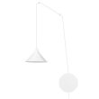 EMIBIG 159/1 ABRAMO 1 WHITE LAMPA WISZĄCA