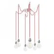 RENDL R11786 KOMBIX 6 wisząca sada CHP+CZK+CHO 230V E27 6x28W