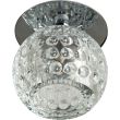 CANDELLUX 2280243 SK-20 CH G4 CHROM OPR. STROP. STAŁA KRYSZTAŁ 20W G4 KULA