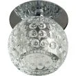 CANDELLUX 2280243 SK-20 CH G4 CHROM OPR. STROP. STAŁA KRYSZTAŁ 20W G4 KULA