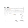 AZZARDO AZ1373 Max 1 230V (white/black)