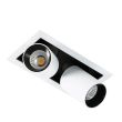 ITALUX Mercanta Double GL7117-2/12W 4000K WH+BL