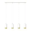 EMIBIG 815/4 LAMPA WISZĄCA FUMIKO 4 WH/GOLD