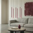 EMIBIG 1647/6 SELTER 6 BURGUNDY LAMPA WISZĄCA