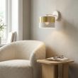 EMIBIG 1650/K1 LUX K1 WH GOLD KINKIET