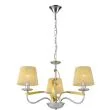 CANDELLUX 33-55057 DIVA ZWIS 3X40W E14 CHROM/MIEDŹ