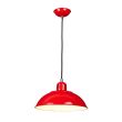 ELSTEAD Franklin FRANKLIN-P-RED 1 Light Pendant - Red
