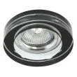 CANDELLUX 2228730 SS-31 CH/BK MR16 CHROM OPR. STROP. STAŁA OKRĄGŁA SZKŁO CZARNE