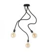 RENDL R12935 LOYD E27 III sufitowa czarna 230V E27 3x28W