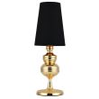 Step into design MT-8046-18 black gold Lampa stołowa QUEEN złoto czarna 18 cm