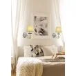 CANDELLUX 21-55040 DIVA KINKIET 1X40W E14 CHROM/MIEDŹ