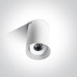 ONE LIGHT 12110D/W/W Saronida biały cyilinder COB LED 3000K 10W