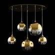 MAYTONI P140-PL-170-5-G Pendant Fermi Pendant Lamp Gold