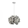 RENDL R13285 CONFETTI wisząca chromowana folia 230V E27 28W