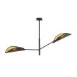 EMIBIG 1158/2 LAMPA SUFITOWA VENE 2 BLACK/GOLD