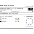 AZZARDO AZ2739 Cortona 55 4000K (white)