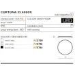 AZZARDO AZ2739 Cortona 55 4000K (white)