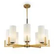 MAYTONI MOD089PL-08BS Modern Fortano Chandelier Brass