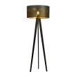 EMIBIG 1148/LP1 LAMPA PODŁOGOWA ASTON LP1 BLACK/GOLD
