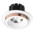 RENDL R13235 SHARM R I wpuszczana biała miedź 230V LED 10W 24° 3000K