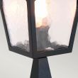 ELSTEAD YORK BL7 BLACK Pedestal Lantern
