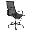 King Home A055.BLACKM Fotel biurowy AERON PREMIUM czarny - siatka, aluminium