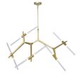 Step into Design ST-1001-10 gold Lampa wisząca STICKS-10 złota