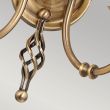 ELSTEAD ARTISAN ART2 AGD BRASS 2Lt Wall Light