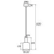 ARGON SINES 4219 lampa wisząca 1 pł.