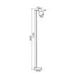 ARGON DORIA 4259 lampa stojąca 1 pł.